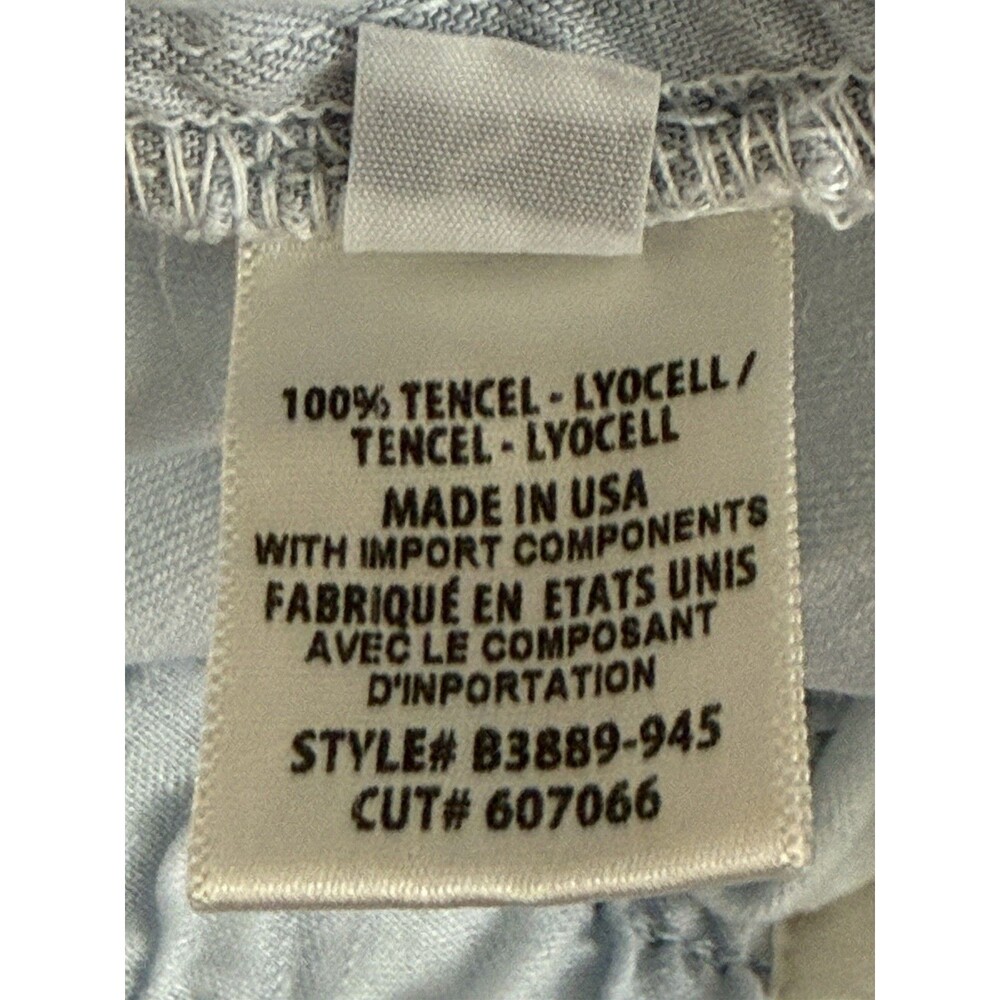 Bella Dahl Women’s Light Blue Tencel Jogger Pants S - Picture 10 of 11